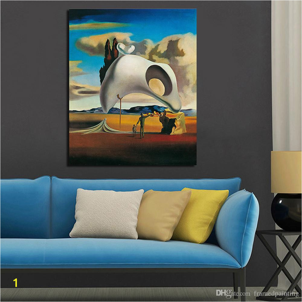 Salvador Dali Abstract Painting Modern Wall For Living Room Painting Wall Painting Picture Canvas Art