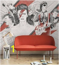 Amazing David Bowie Wallpaper Murals Ultra realistic Art Design Extra Wall Decor Panels 70