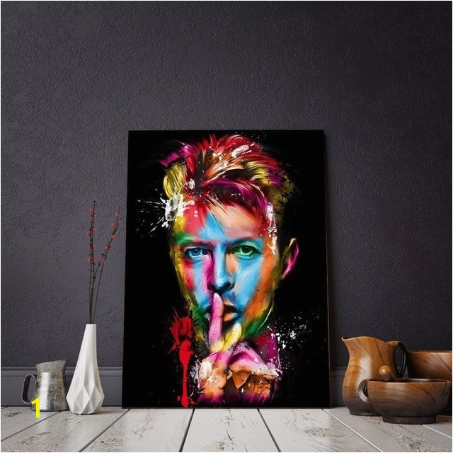 Mayitr Rock Singer David Bowie Poster Canvas Print Painting Picture Wall Art Bedroom Home Decor Modern
