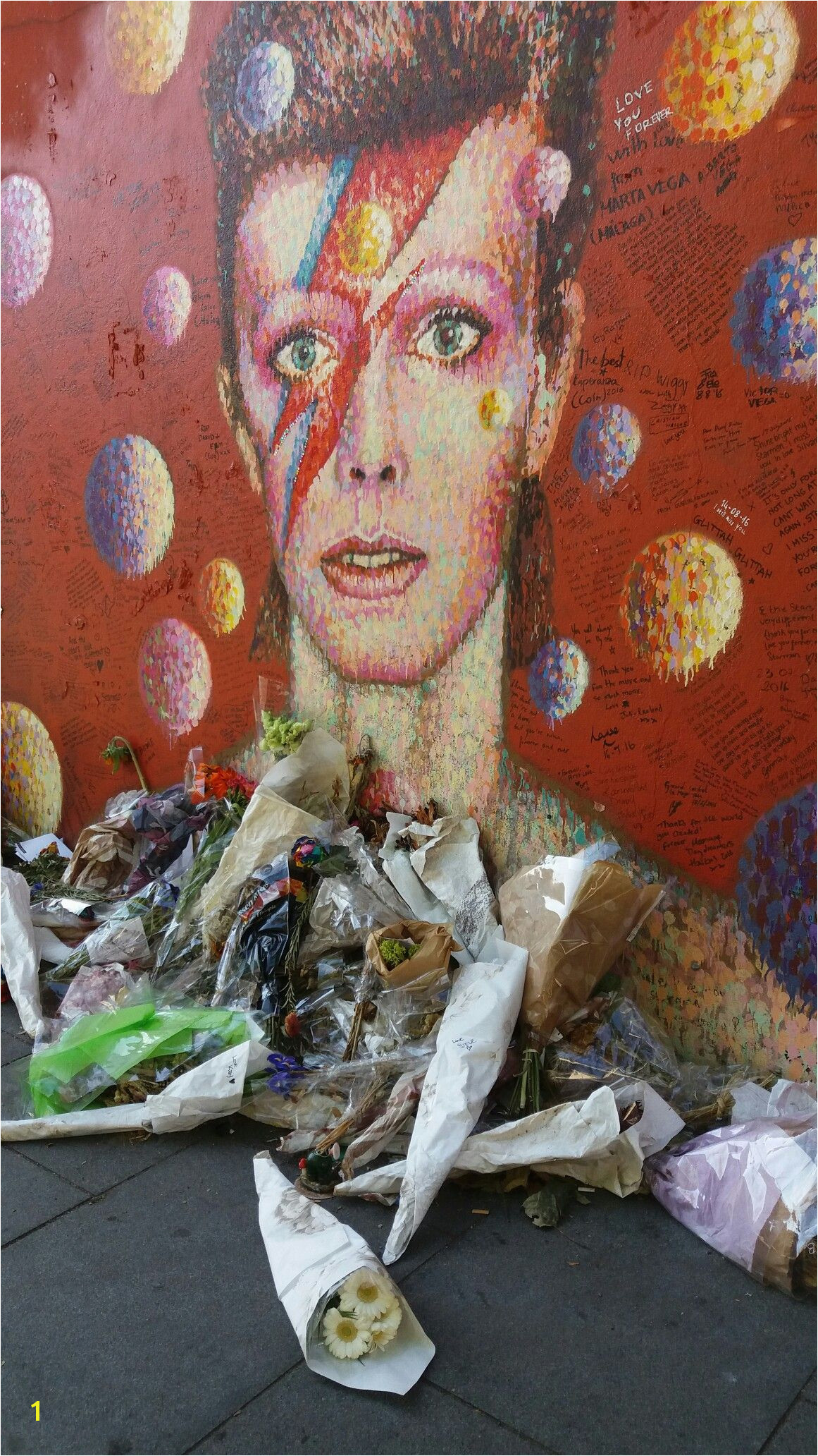 Pin by Pääkki on David Bowie Memorial Wall in Brixton London Pinterest