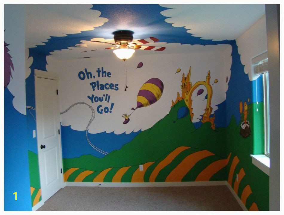 Image detail for Dr Seuss Room Dr Seuss Mural Dr Seuss Nursery