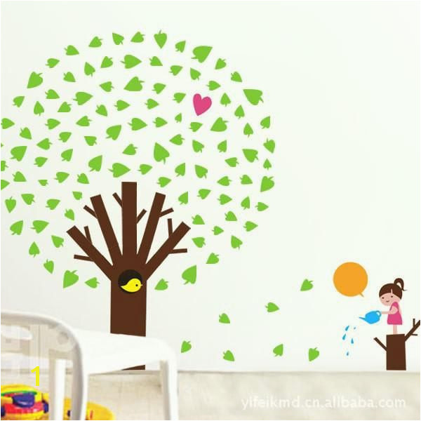 Daycare Wall Murals Cute Nursery Daycare Baby Room Home Decoration Vinyl Wall Art Poster