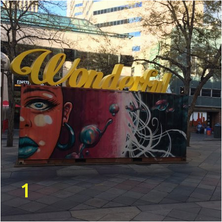 16th Street Mall Art Display