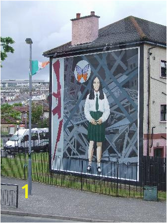 Derry UK Wall Mural