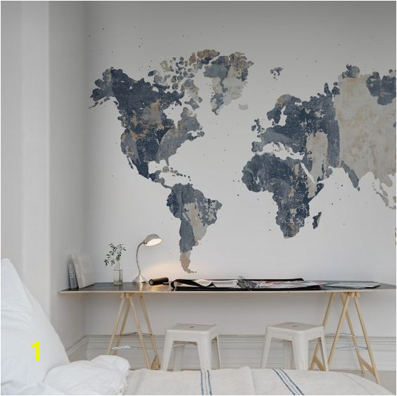 Design Your Own Mural Your Own World Battered Wall In 2019 Interior Design