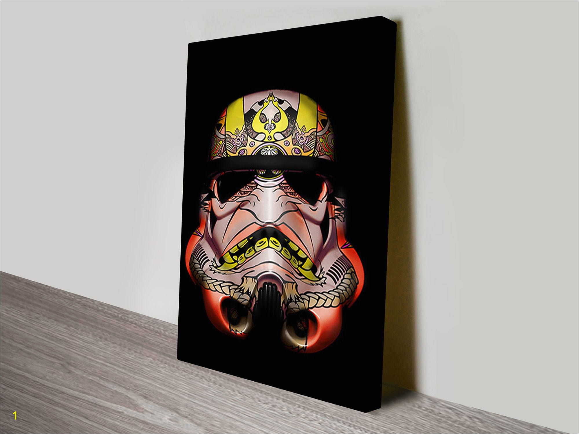 Painted Stormtrooper Canvas Wall Art Print & Poster Picture Australia