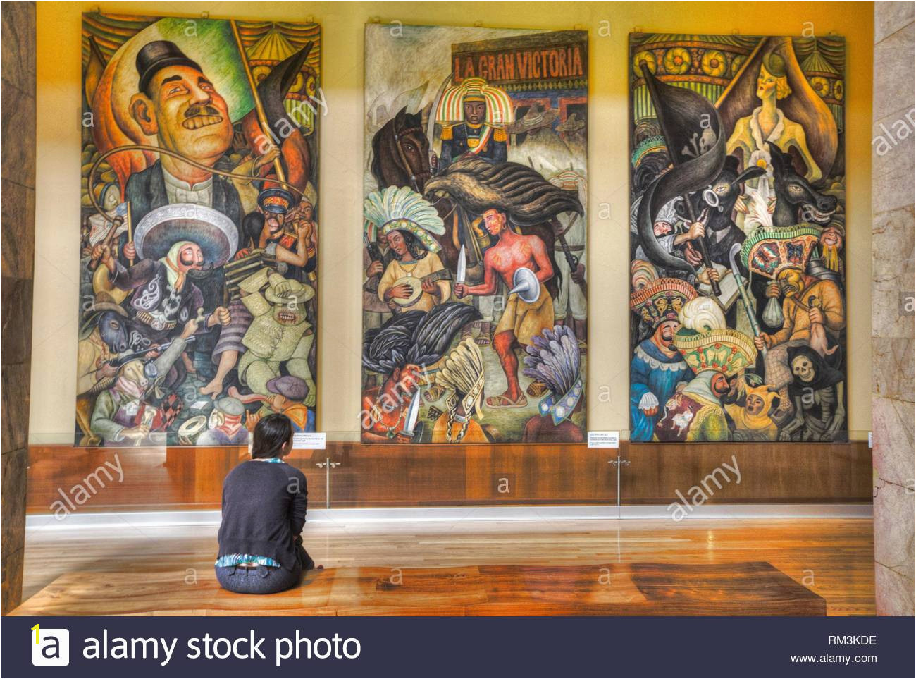 Diego Rivera the Complete Murals Diego Rivera Paintings Stockfotos & Diego Rivera Paintings Bilder