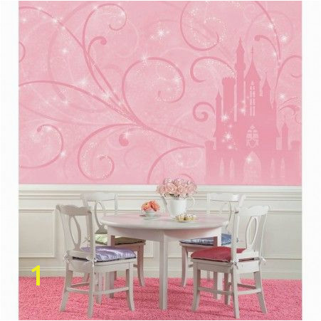 Disney Princess Scroll Castle XL Wallpaper Mural 10 5 x 6