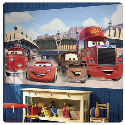 Disney Cars Friends To The Finish Full Wall Mural Part 5