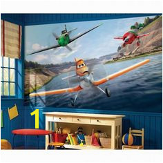 Disney Planes Wall Mural Wall Murals Bedroom Mural Wall Little Boys Rooms Roommates