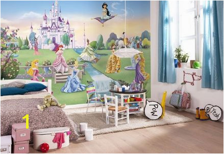 Princess Castle Disney wall mural