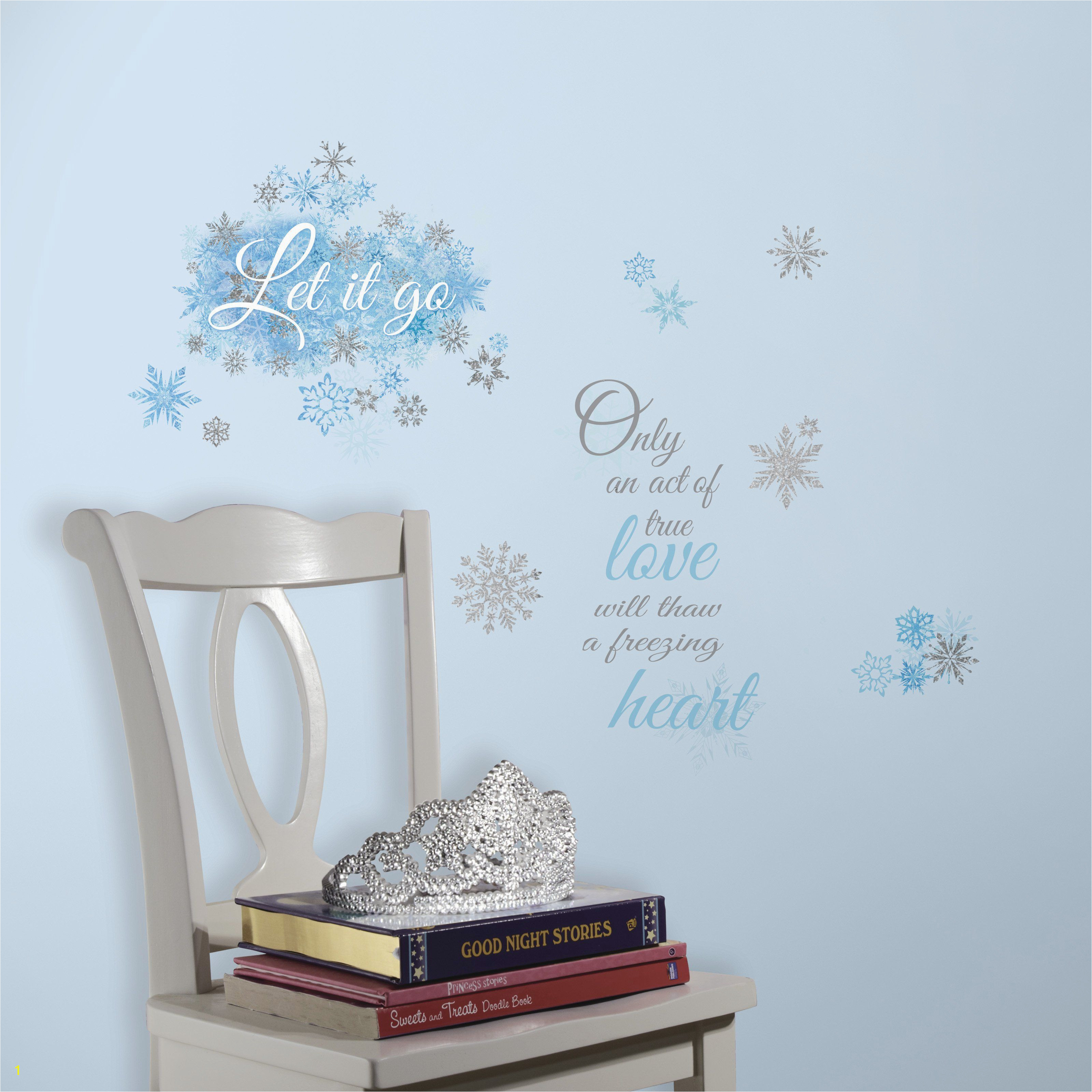 Disney Frozen Let it Go Peel and Stick Wall Decals RMK2740SCS