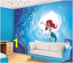 Disney Ariel Mermaid giant wall mural