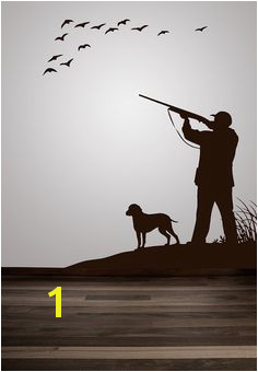 Hunting Nursery Duck Hunting Hunting Dog Decals Hunting Wall Decal Hunting Art Flying Geese Hunt Scene Hunting Decals Hunting Decor