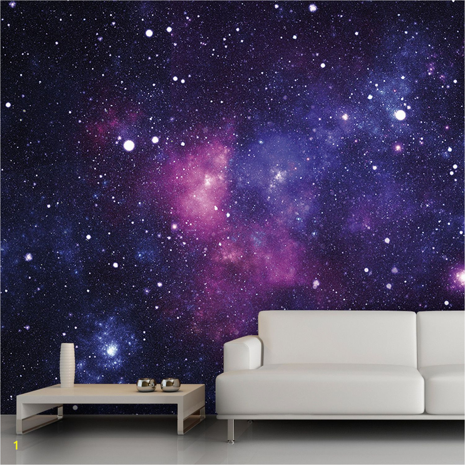 Galaxy wall mural 13 x9 $54 trying to think of cool wall decor for practice rooms and or hang space tied in to songs Ziggy stardusk
