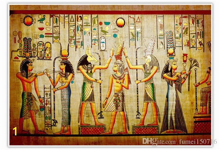 Wholesale murals 3d wallpapers home decor background wallpaper Ancient Egyptian civilization Mayan elders hotel large wall art mural