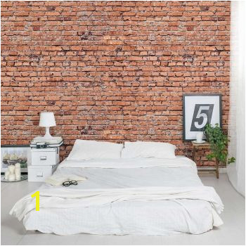 I think I"m ging to purchase this for my guest bedroom or pantry laundry room An easy way to add interest & texture to a room Old Red Brick Wall Mural