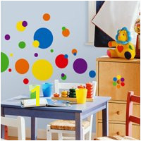 Product Image RoomMates Primary Colors Just Dots Peel & Stick Wall Decals