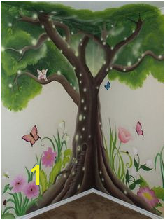 Fairy wall mural gothic woodland and princess wall murals