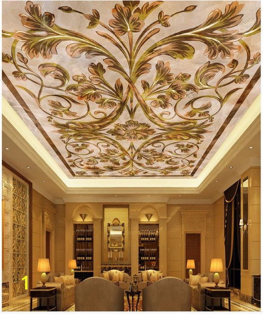 European marble ceiling 3d wallpaper modern for living room murals ceilings 3d mural paintings