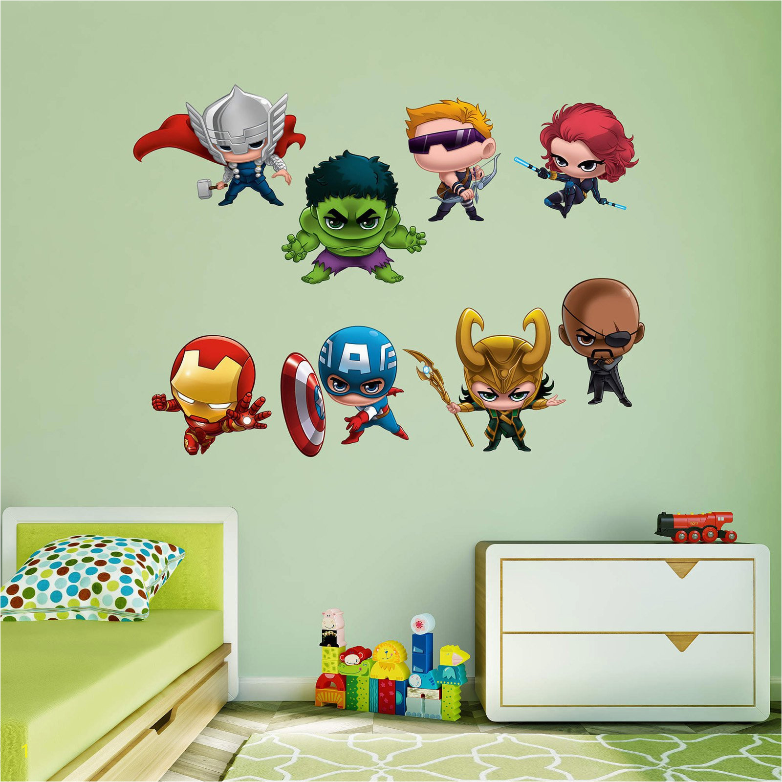 Fathead Marvel Team Up Wall Decal Collection