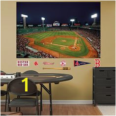 Fenway Park Wall Mural 11 Best Red sox Room Images