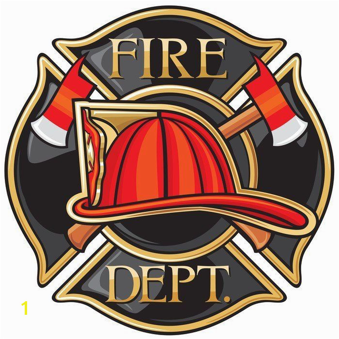 Fire Department or Firefighters Maltese Cross Symbol Vinyl Wall Mural â Easy Installation â 365 Day Money Back Guarantee â Browse other patterns from