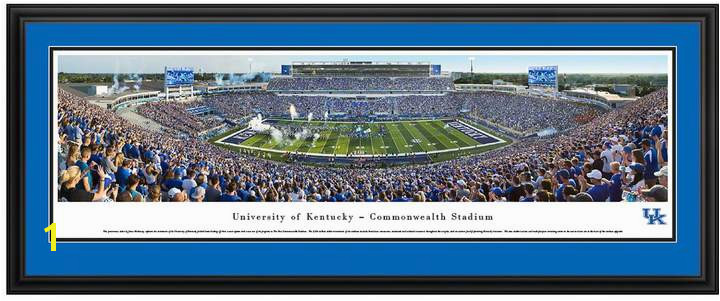 Kentucky Wildcats Football Stadium Framed Wall Art