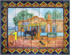 Tile Mural Rustica House Kitchen Tiles Mexican Tile Kitchen Mexican Tiles