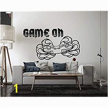 Gamer Video Game Wall Decals Controller Stickers Home Decor Customize for Kids Bedroom Vinyl Wall Art