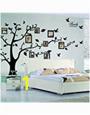 X DIY Family Tree Wall Art Stickers Removable Vinyl Black Trees Frames Wall