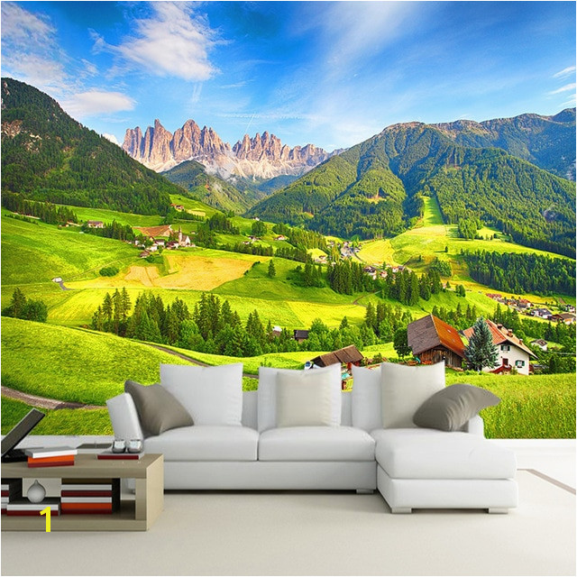 Custom Wall Paper 3D Nature Landscape Bedroom Living Room TV Background Decoration Wallpaper Wall Mural