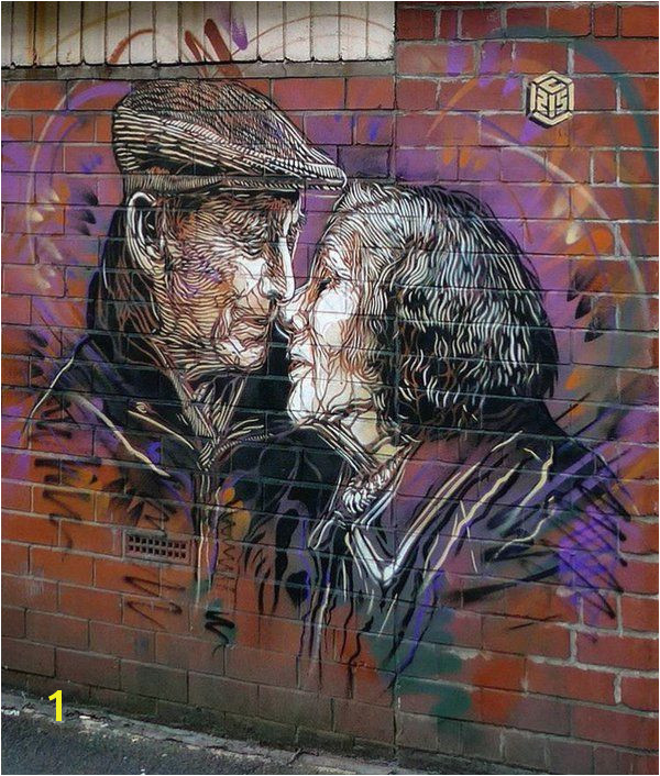 Manchester nuovo pezzo dello street artist francese C215 Manchester Street Manchester Uk