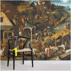 netherlandish proverbs square wall murals Anstrichtapete Service design Blumenvasen