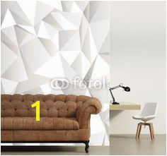 Wall mural White crumpled abstract background