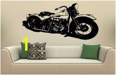 Wall MURAL Vinyl Decal Sticker 1940 Harley Davidson S 6191 by musin llc Wall Mural