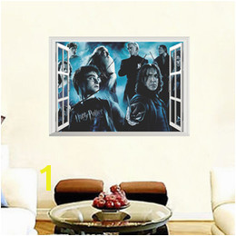 Harry potter wall decor online shopping Harry Potter Decorative Wall Stickers D Window Hogwarts Wizarding