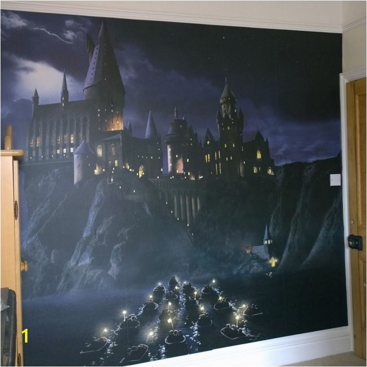 First time to Hogwarts Harry Potter Wall Mural Harry Potter Pinterest