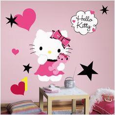 Popular Characters Hello Kitty Couture Giant Wall Decal Hello Kitty Bedroom Kids Wall Decals