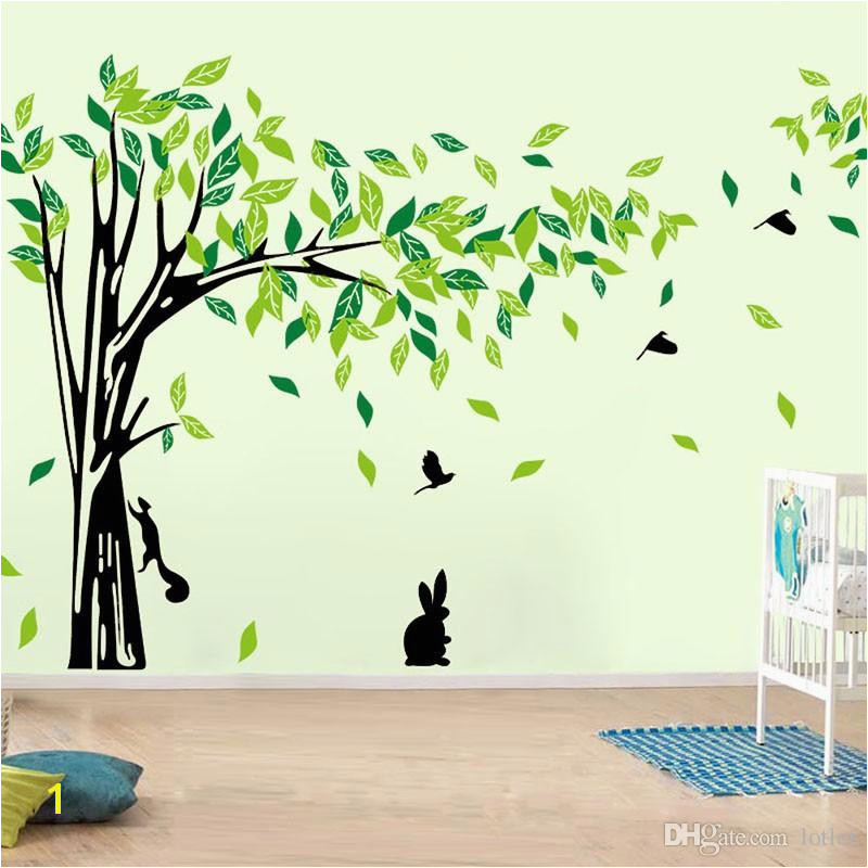 Tree Wall Sticker Living Room Removable PVC Wall Decals Family DIY Poster Wall Stickers Mural Art Home Decor Wall Quotes Wall Quotes Decals From