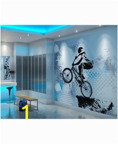 Bmx Biking Wall Mural