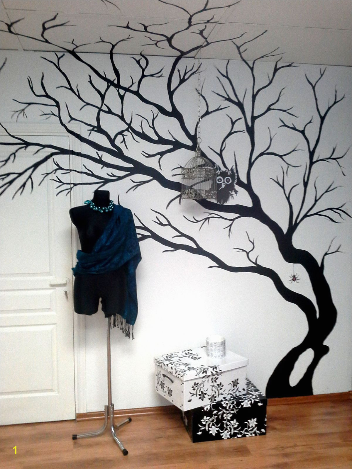 How to Paint A Tree Mural â¾ …twilight… â¾ Genealogical Genius Pinterest