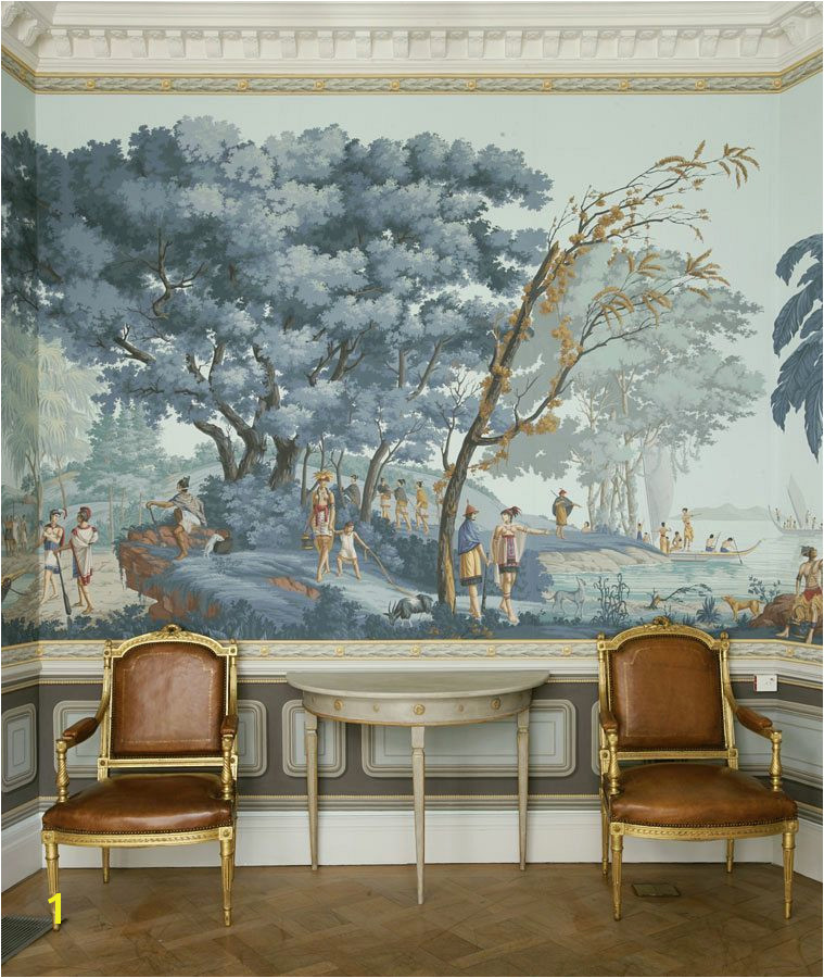 Hunting Mural Wallpaper Grisaille Murals Wallpapers Art Screens Part Ii