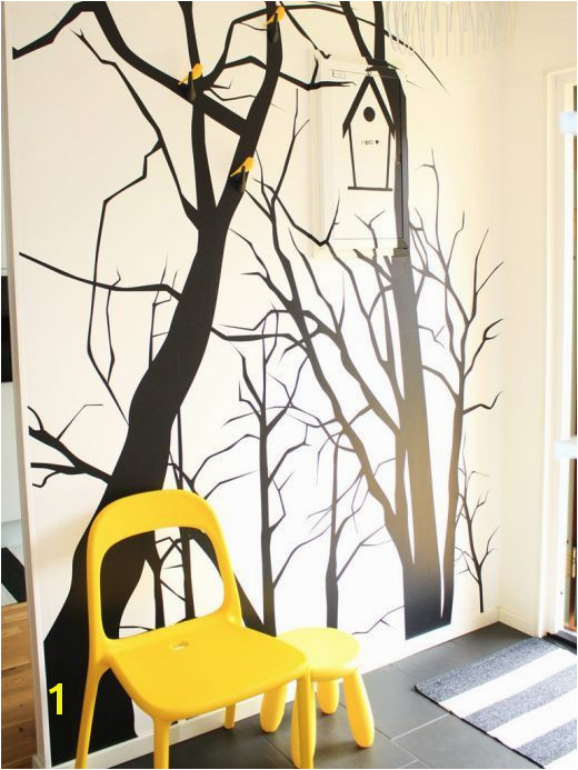 Tree Interior Crazy Home Mural Wall Art Wall