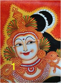 Indian Mural Painting Tutorial 355 Best Kerala Mural Painting Images In 2019