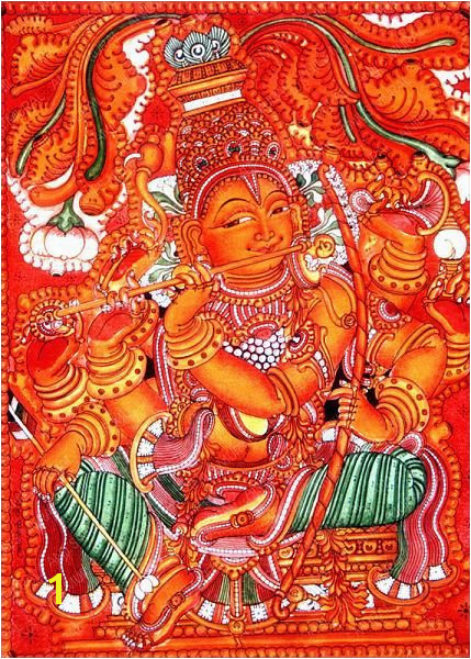 Art Forms India Indian Paintings Mural Art Murals Kerala Mural