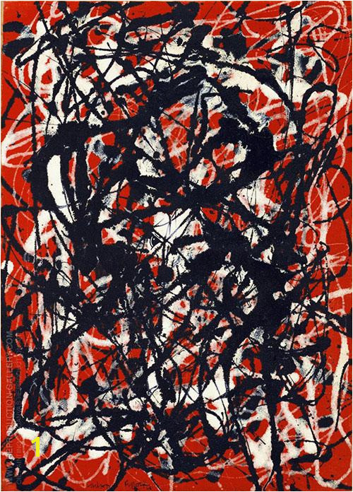 Free Form 1946 2 By Jackson Pollock