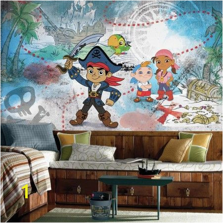 Jake and the Neverland Pirates Wall Mural Captain Jake & the Never Land Pirates Xl Wallpaper Mural 10 5 X 6