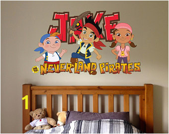 Jake and the Neverland pirates Peter pan Window View Decal WALL STICKER Home Decor Art Mural 18" 24" 36" or 52" 2