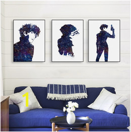 Japanese Wall Art Prints UK Modern Watercolor Minimalist Canvas A4 Art Print Poster Japanese Anime